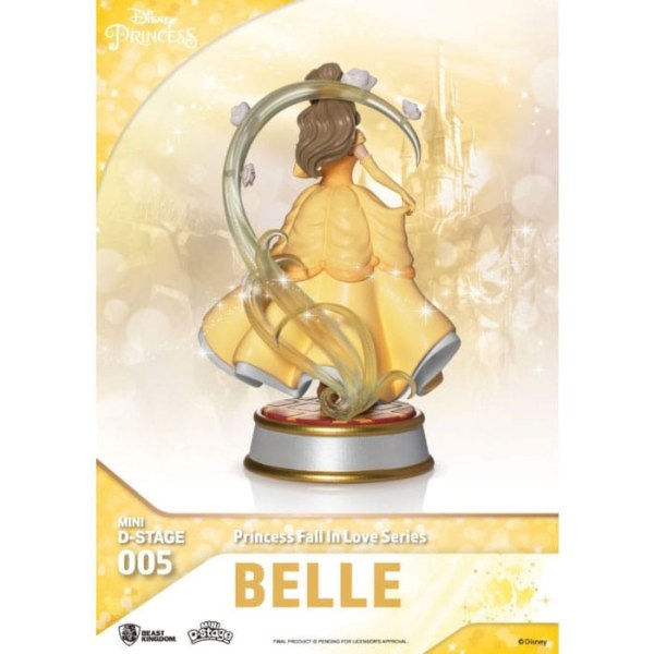 Disney: Serie Princesas enamoradas - Diorama de PVC de Bella