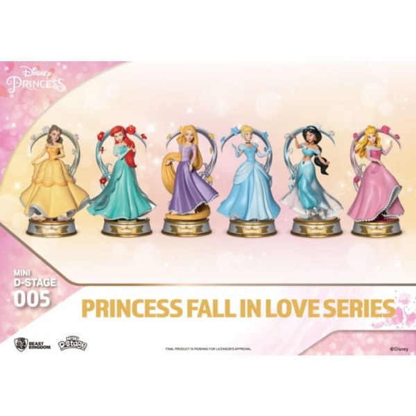 Disney: Serie Princesas enamoradas - Diorama de PVC de Bella