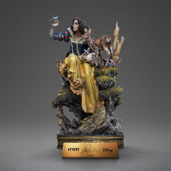 Estatuilla Blanca Nieves Disney a escala 1 de lujo de 28 cm