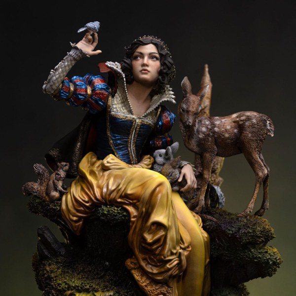 Estatuilla Blanca Nieves Disney a escala 1 de lujo de 28 cm