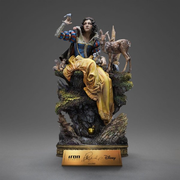 Estatuilla Blanca Nieves Disney a escala 1 de lujo de 28 cm