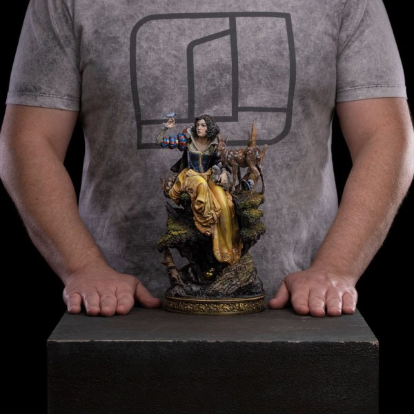 Estatuilla Blanca Nieves Disney a escala 1 de lujo de 28 cm