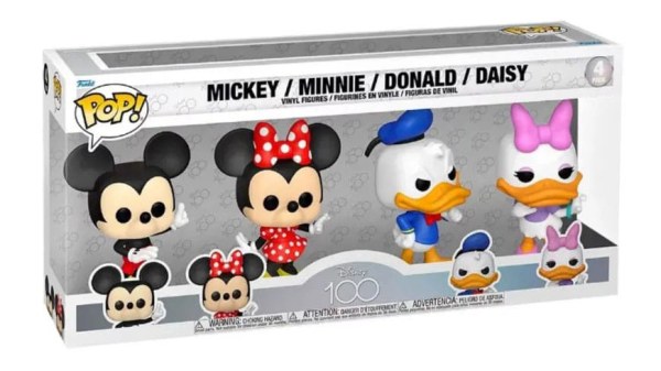 Pack 4 figuras POP Disney ! Películas Vinilo Clásicos 9 cm