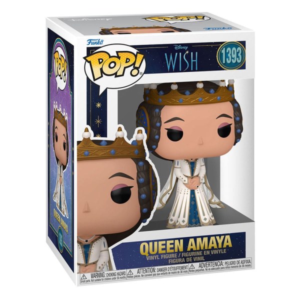 Wish POP! 1393 Figura de vinilo Disney Reina Amaya 9 cm