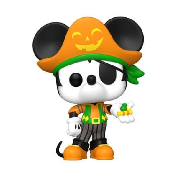 Figura de vinilo Disney POP! 1486 Halloween Pirata Mickey 9 cm