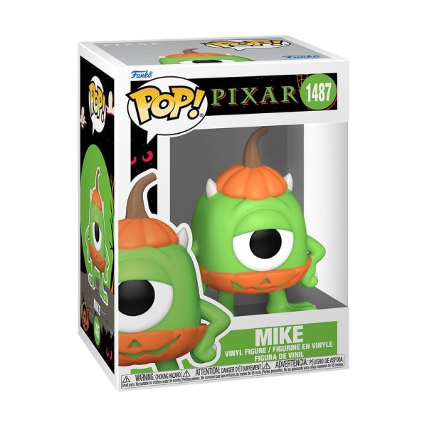 Figura de vinilo Disney POP! 1487 Pixar Halloween Mike 9 cm