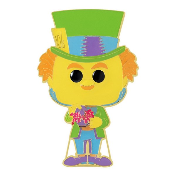Pin de esmalte El Sombrerero Loco Disney POP! de 10 cm