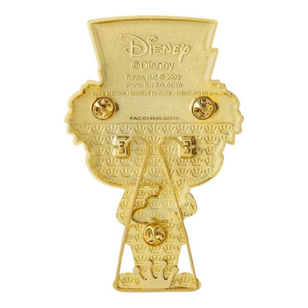 Pin de esmalte El Sombrerero Loco Disney POP! de 10 cm