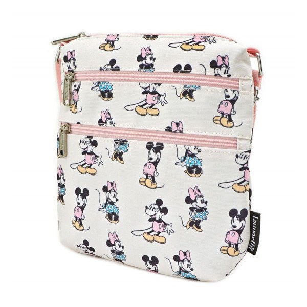 Cartera de viaje Disney by Loungefly Pastel Minnie Mickey AOP