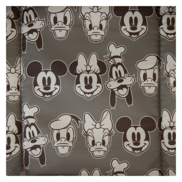 Mini Mochila con cordón y estampado de lona Mickey & Amigos - DISNEY LOUNGEFLY