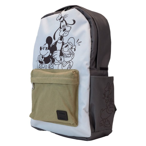 Mochilas de lona y nailon de tamaño completo Mickey & Amigos - DISNEY LOUNGEFLY