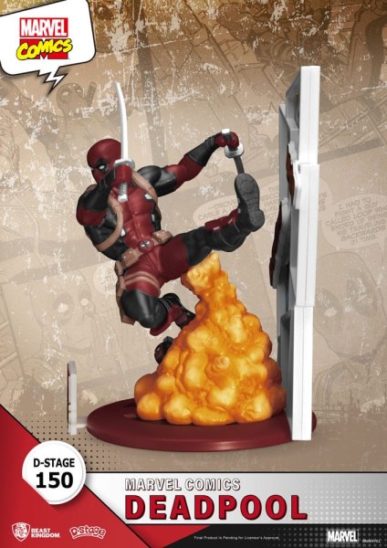 Diorama Marvel PVC D-Stage Deadpool 16 cm