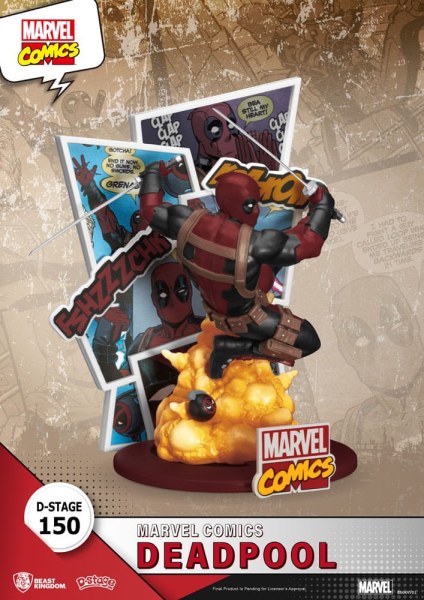 Diorama Marvel PVC D-Stage Deadpool 16 cm