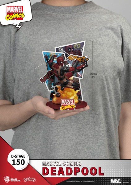 Diorama Marvel PVC D-Stage Deadpool 16 cm