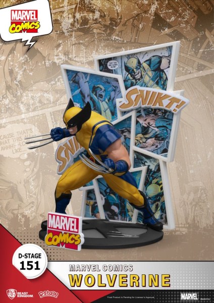 Diorama Marvel PVC D-Stage Lobezno 16 cm