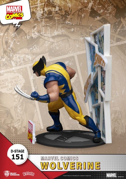 Diorama Marvel PVC D-Stage Lobezno 16 cm