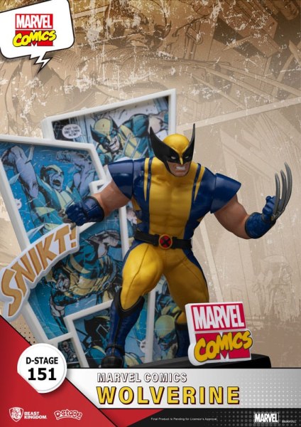 Diorama Marvel PVC D-Stage Lobezno 16 cm