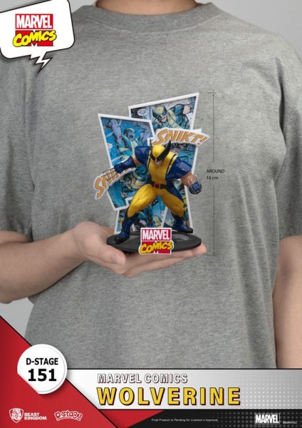 Diorama Marvel PVC D-Stage Lobezno 16 cm