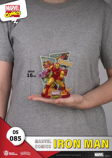 Diorama de PVC Marvel Comics D-Stage Iron Man 16 cm