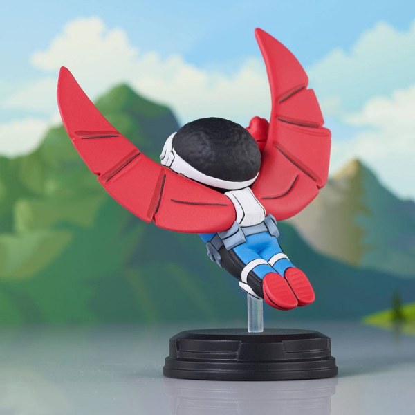 Estatuilla animada de Marvel Falcon de 13 cm