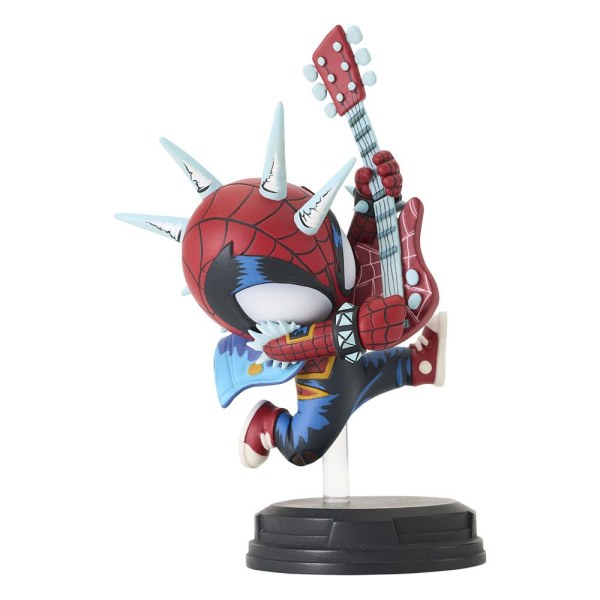 Estatuilla Spider-Punk animada de Marvel de 13 cm
