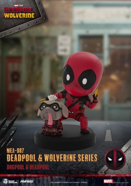figuras Deadpool 3 Deadpool & Wolverine Series Mini Egg Attack Set 8 cm