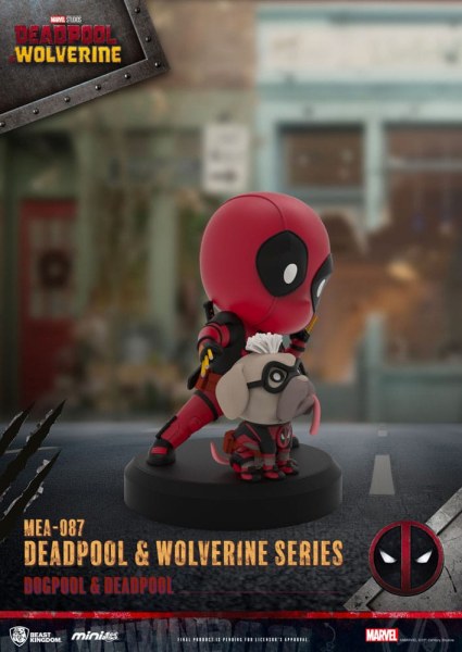 figuras Deadpool 3 Deadpool & Wolverine Series Mini Egg Attack Set 8 cm