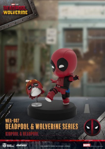 figuras Deadpool 3 Deadpool & Wolverine Series Mini Egg Attack Set 8 cm