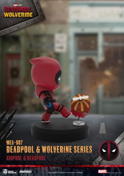 figuras Deadpool 3 Deadpool & Wolverine Series Mini Egg Attack Set 8 cm
