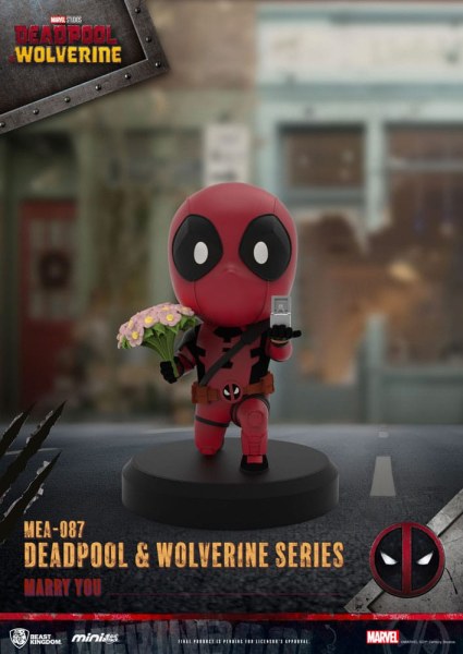 figuras Deadpool 3 Deadpool & Wolverine Series Mini Egg Attack Set 8 cm