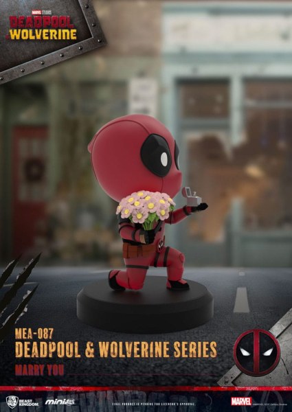 figuras Deadpool 3 Deadpool & Wolverine Series Mini Egg Attack Set 8 cm