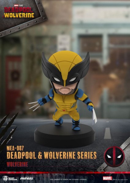 figuras Deadpool 3 Deadpool & Wolverine Series Mini Egg Attack Set 8 cm
