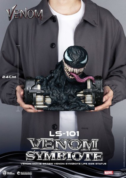 Estatuilla Venom 1 Serie Pelicula 1 Symbiote 24 cm