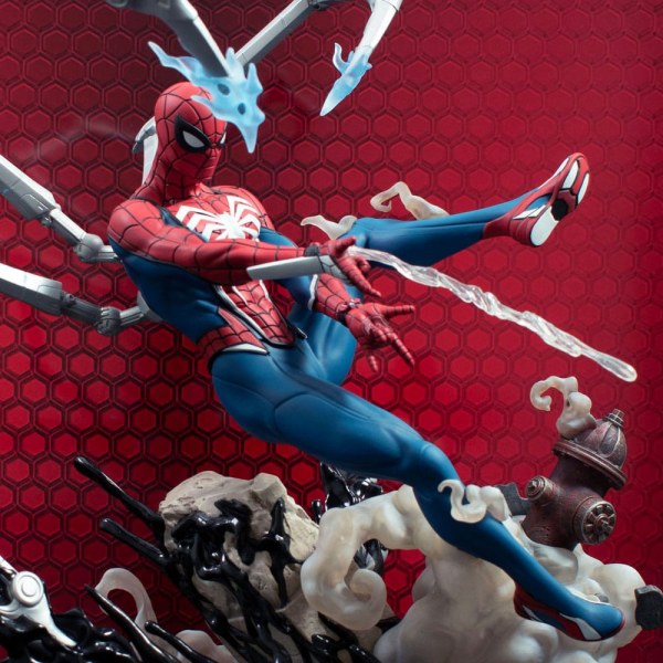 Marvel's Hombre Araña 2 Marvel Gallery Diorama de lujo Hombre Araña (Gamerverse) 30 cm