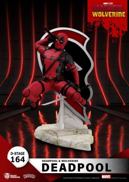 Diorama de Deadpool 3 en PVC D-Stage Deadpool 16 cm