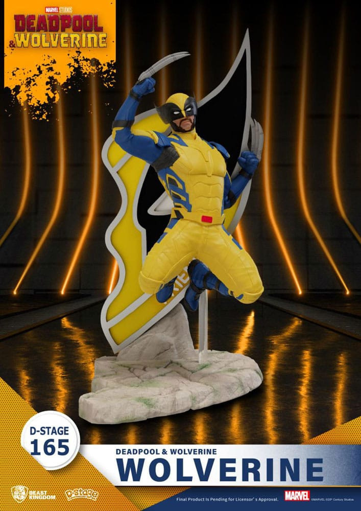 Diorama de Deadpool 3 PVC D-Stage Wolverine 16 cm