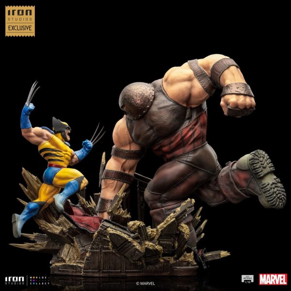Estatuilla Marvel 1 BDS Art Scale Wolverine 10 Juggernaut heo Exclusiva UE 30 cm