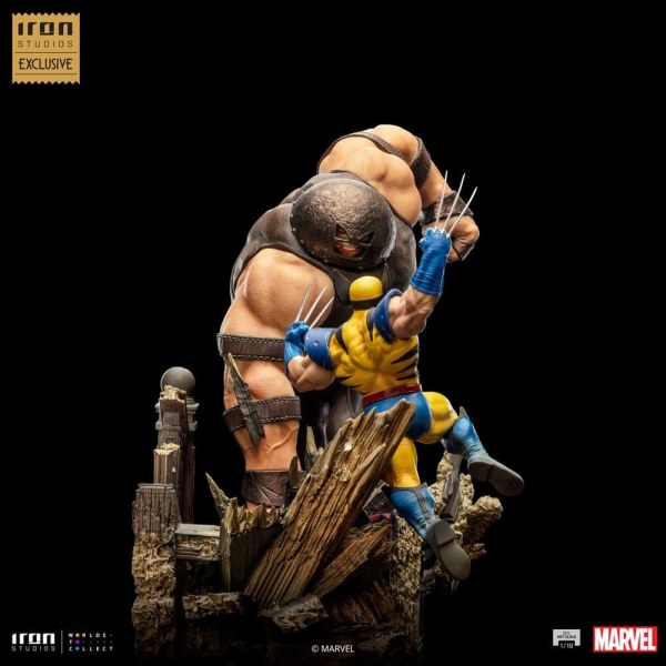 Estatuilla Marvel 1 BDS Art Scale Wolverine 10 Juggernaut heo Exclusiva UE 30 cm