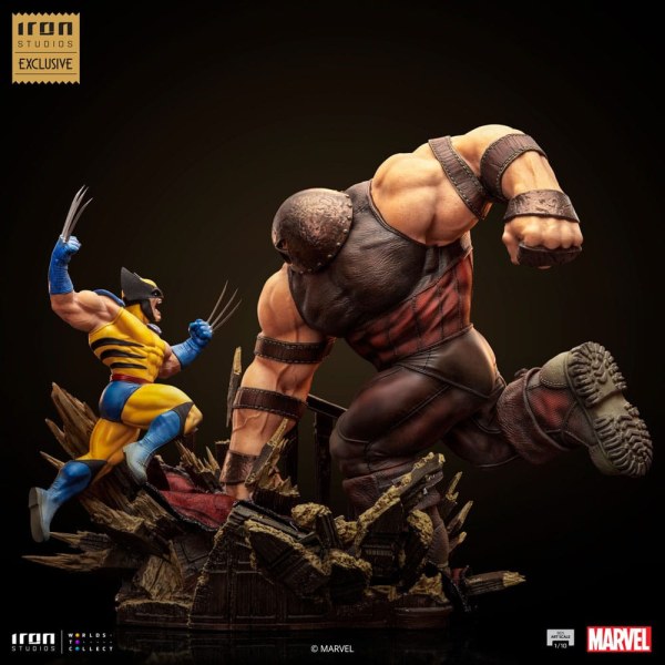 Estatuilla Marvel 1 BDS Art Scale Wolverine 10 Juggernaut heo Exclusiva UE 30 cm