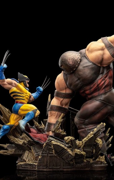 Estatuilla Marvel 1 BDS Art Scale Wolverine 10 Juggernaut heo Exclusiva UE 30 cm