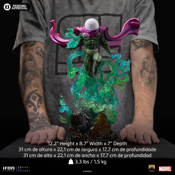 Estatuilla Marvel 1 Deluxe 10 Scale Mysterio 31 cm