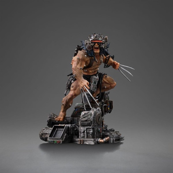 Estatuilla Marvel 1 10 Scale Arma X Wolverine 50 Aniversario 18 cm