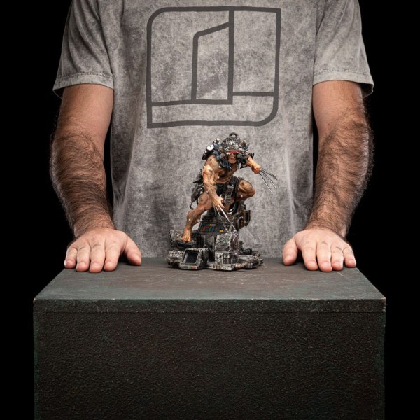 Estatuilla Marvel 1 10 Scale Arma X Wolverine 50 Aniversario 18 cm
