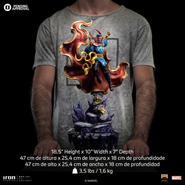Estatuilla Marvel 1 Deluxe 10 Scale Dr. Strange 47 cm