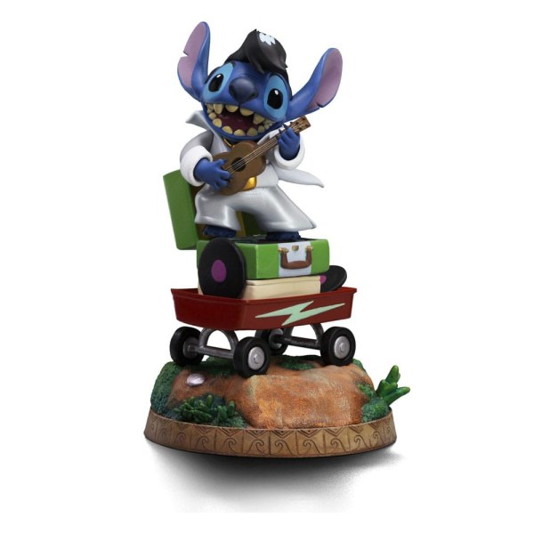 Estatuilla Lilo & Stitch Art 10 1 Stitch del Rock 17 cm