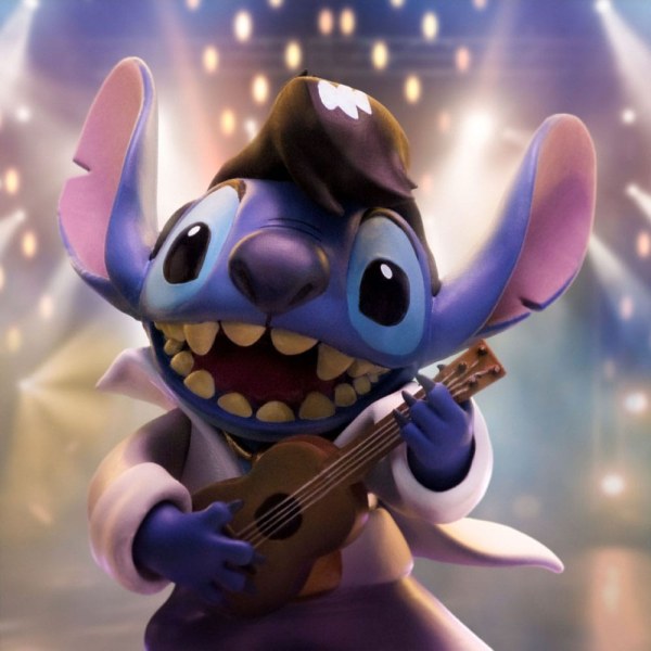 Estatuilla Lilo & Stitch Art 10 1 Stitch del Rock 17 cm