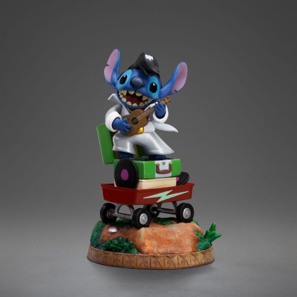 Estatuilla Lilo & Stitch Art 10 1 Stitch del Rock 17 cm