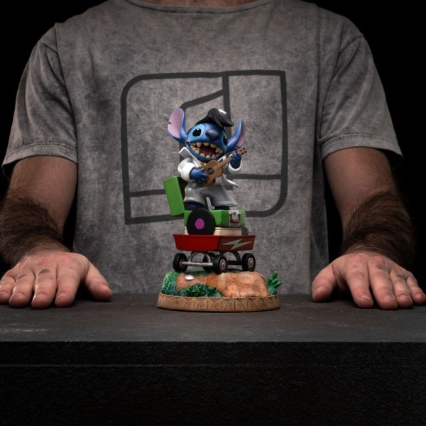 Estatuilla Lilo & Stitch Art 10 1 Stitch del Rock 17 cm