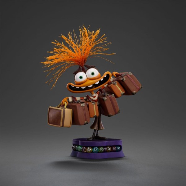 Estatuilla Inside Out 2 1 10 Scale Ansiedad 18 cm