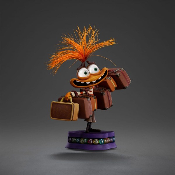 Estatuilla Inside Out 2 1 10 Scale Ansiedad 18 cm